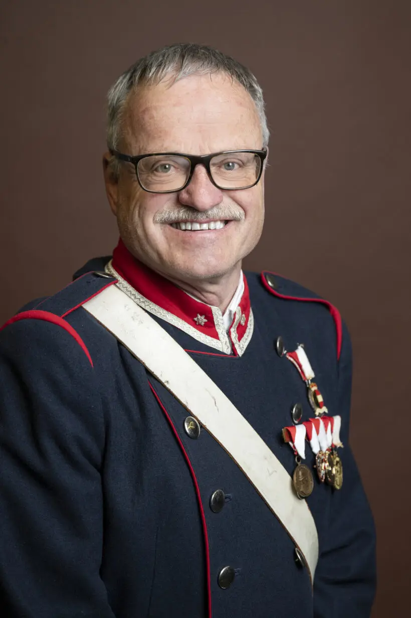 Mitglied der Bürgergarde Radstadt Mitglied der Bürgergarde Radstadt