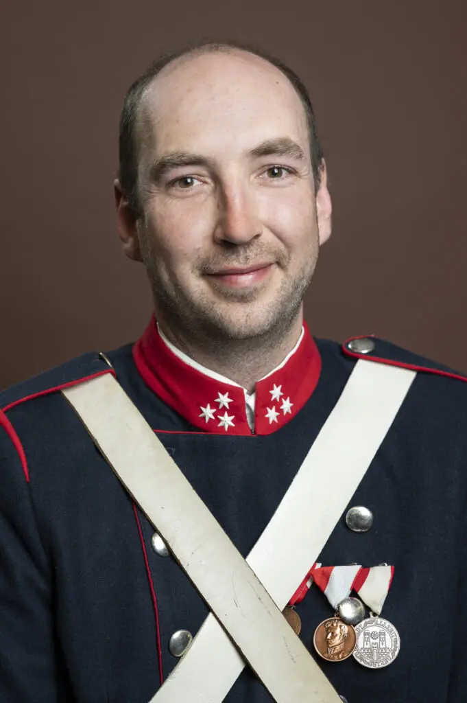 Mitglied der Bürgergarde Radstadt Mitglied der Bürgergarde Radstadt