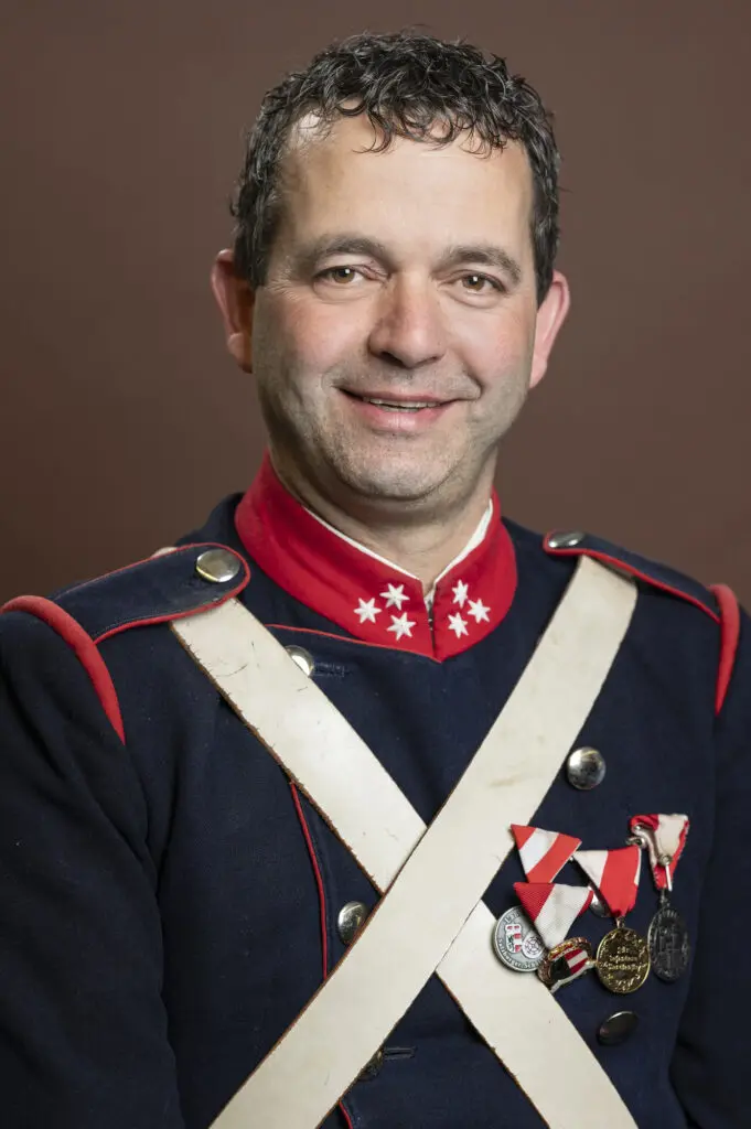 Mitglied der Bürgergarde Radstadt Mitglied der Bürgergarde Radstadt