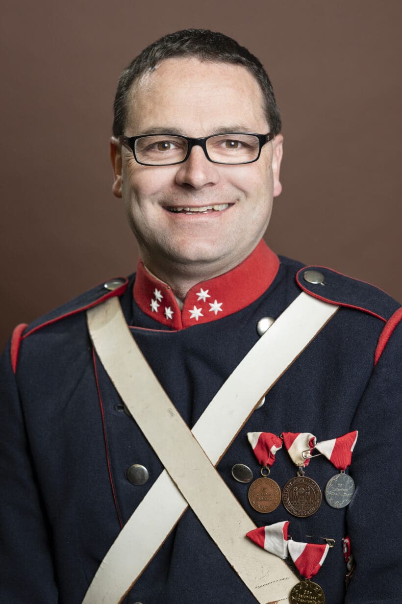 Mitglied der Bürgergarde Radstadt